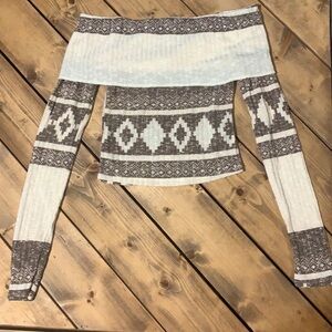 Free People Boat Neck Top